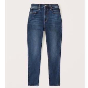 Abercrombie Super Skinny Ankle High Rise Jeans